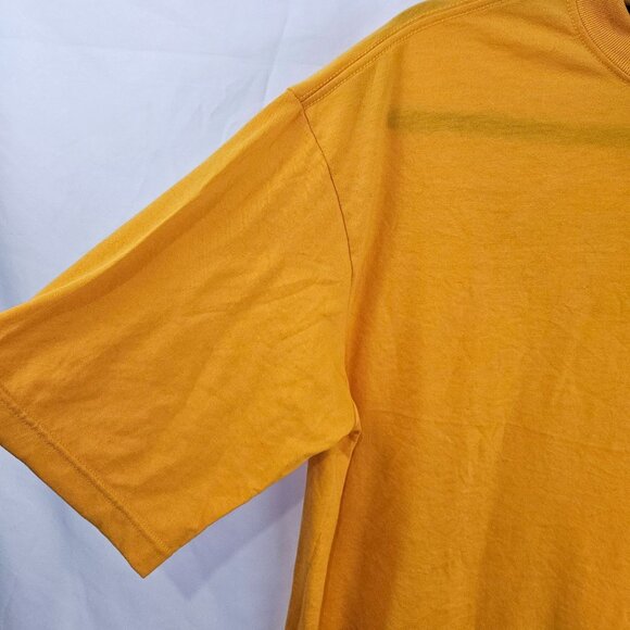 Authentic U.S. Navy Originals Yellow T-Shirt By M.J. Soffe Size Large - Picture 4 of 8